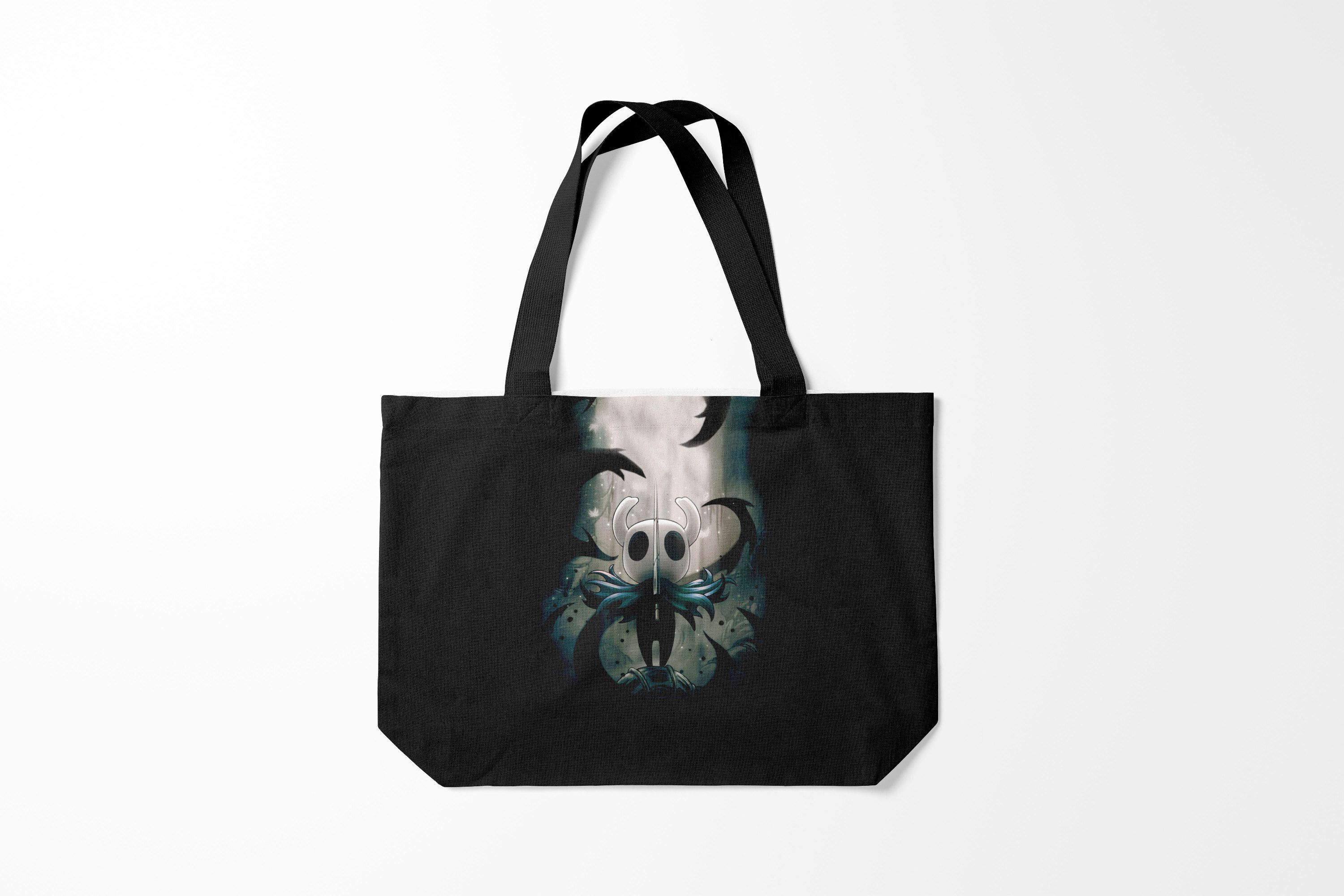 

Сумка шoппер унисекс Burnettie Hollow Knight, черный, Hollow Knight