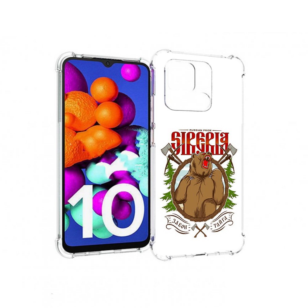 

Чехол MyPads Tocco для Xiaomi Redmi 10C Тайга, Прозрачный, Tocco