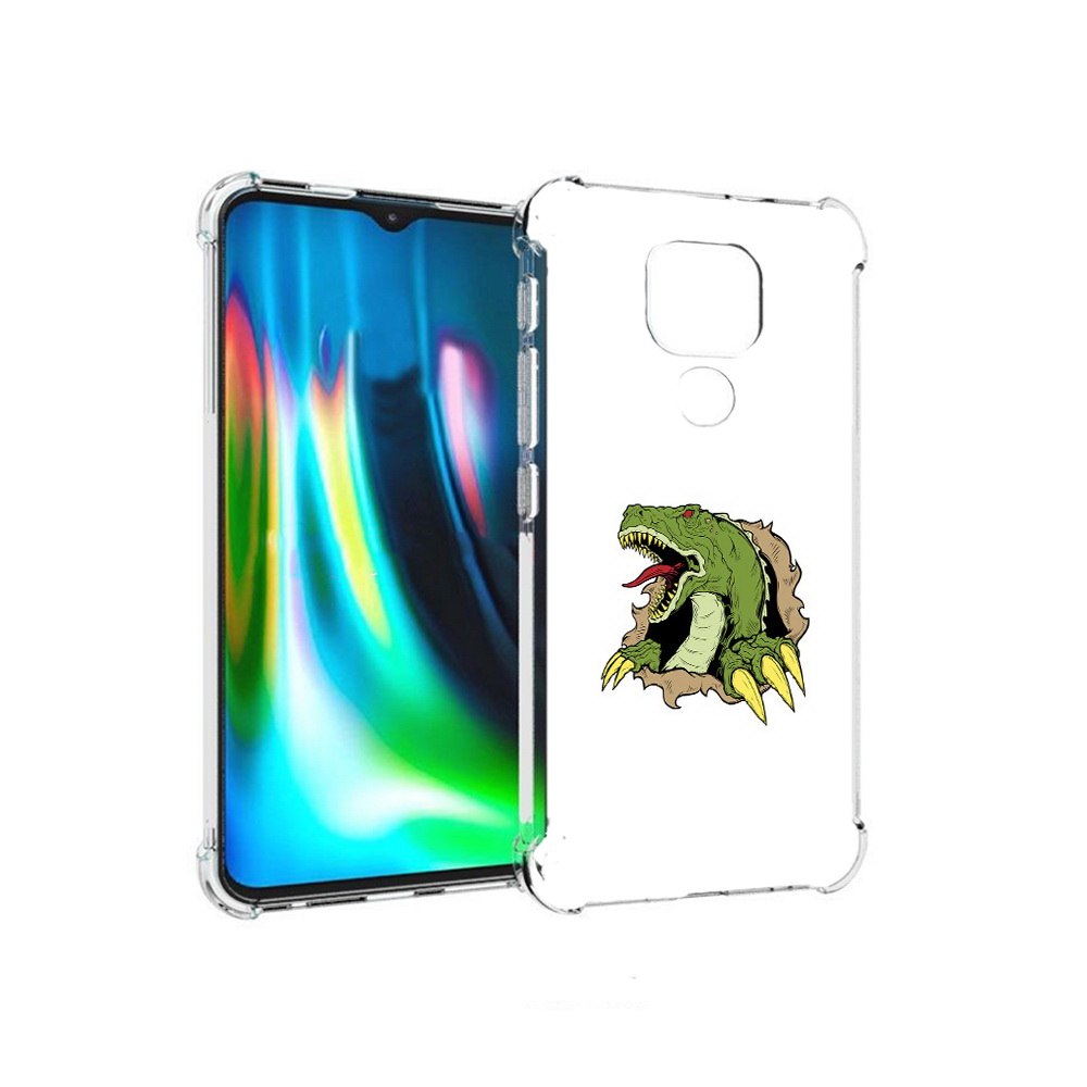

Чехол MyPads Tocco для Motorola Moto E7 Plus годзила (PT155921.339.290), Прозрачный, Tocco