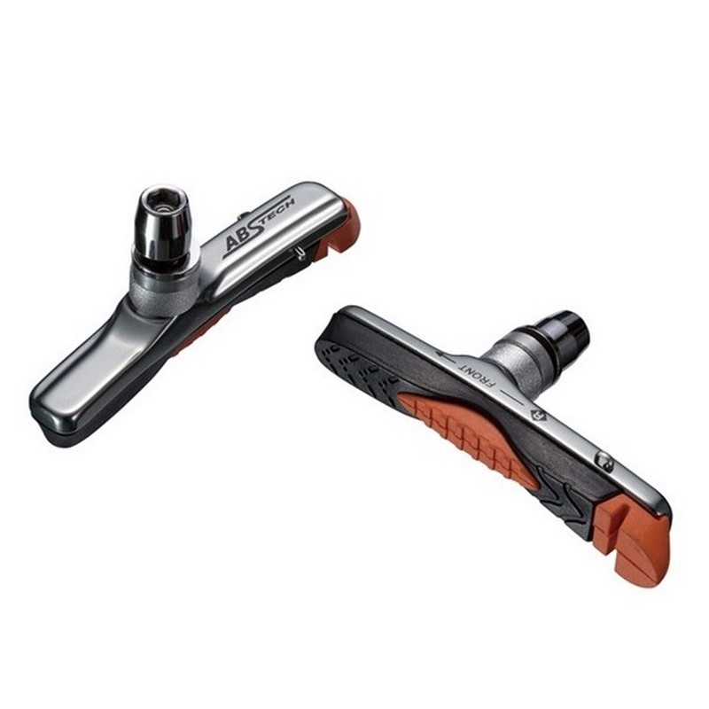 

Колодки Baradine abs-01vc для v-brake, картриджные, резьбовые, 72мм, черно-оранж., Черный;оранжевый