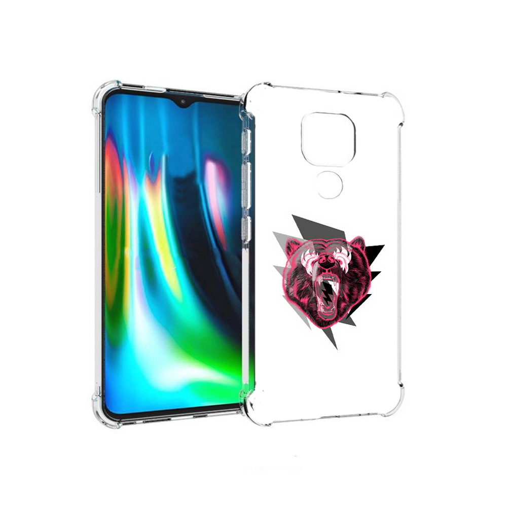 

Чехол MyPads Tocco для Motorola Moto E7 Plus грозовой медведь (PT155921.339.301), Прозрачный, Tocco
