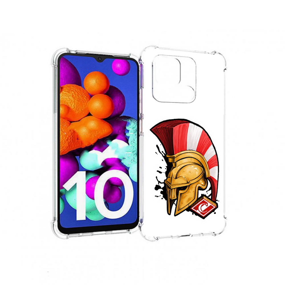 Чехол MyPads Tocco для Xiaomi Redmi 10C ФК спартак шлем