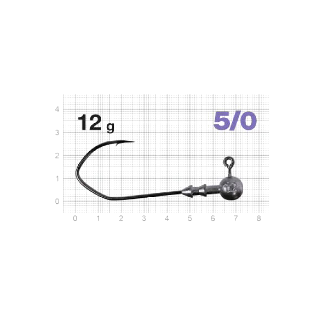

Джиг-головки Nautilus CLAW NC-1021 крючок 5/0, 12гр (3шт), Серебристый;черный, 1021-12
