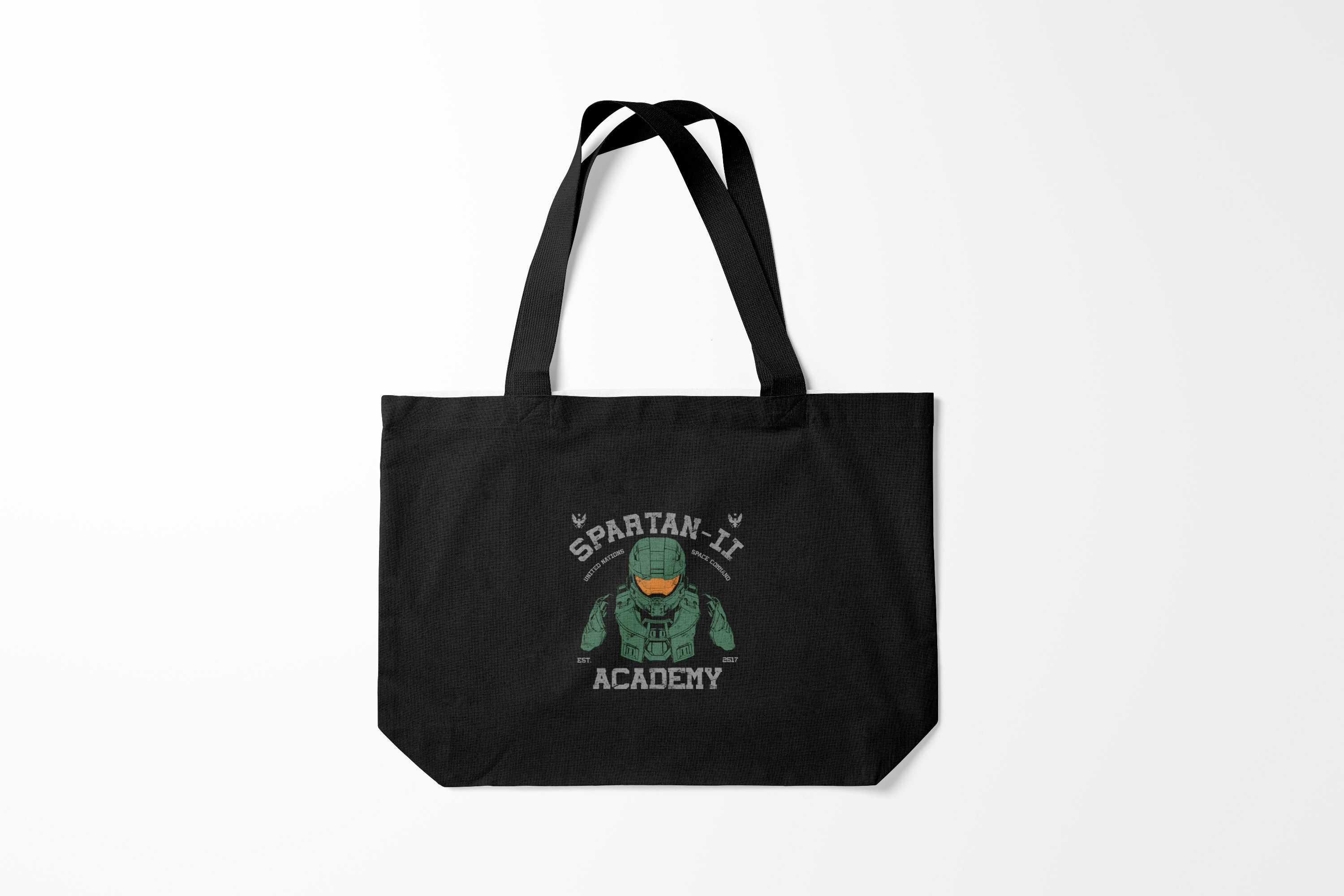 

Сумка шoппер унисекс Burnettie Halo Spartan 2 Academy, черный, Halo Spartan 2 Academy