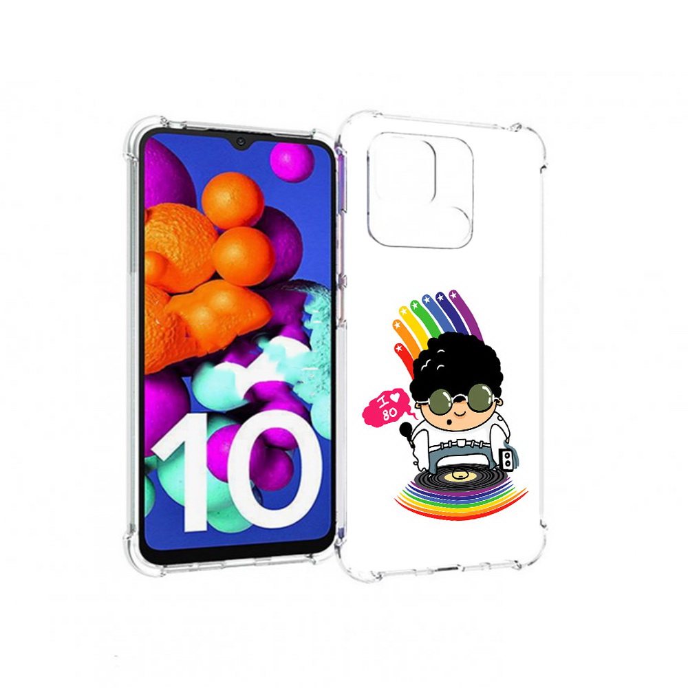 

Чехол MyPads Tocco для Xiaomi Redmi 10C Я люблю 80-е, Прозрачный, Tocco