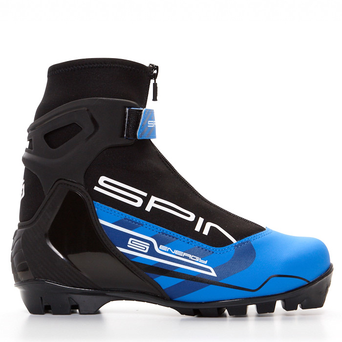 фото Лыжные ботинки spine nnn energy (258) (черный/синий) (_40)