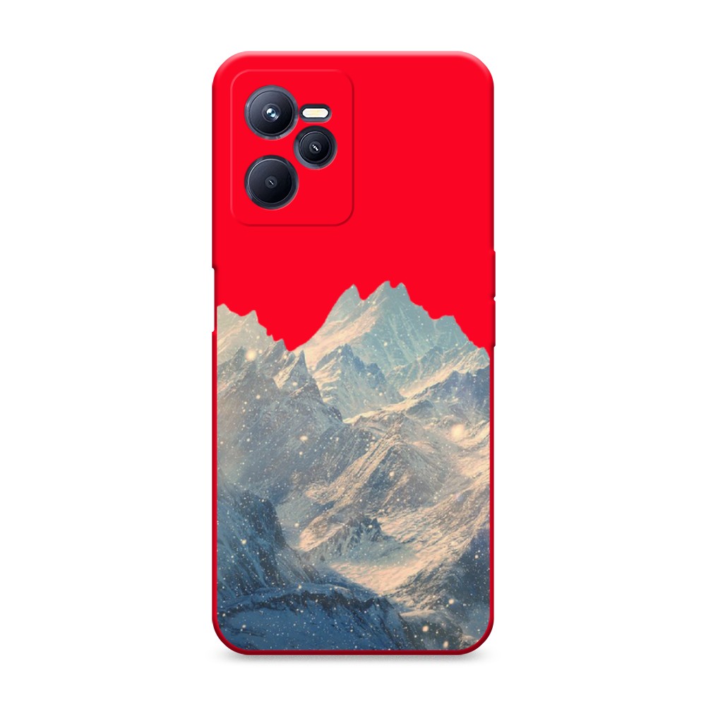 

Чехол Awog на Realme C35 "Горы арт 2"