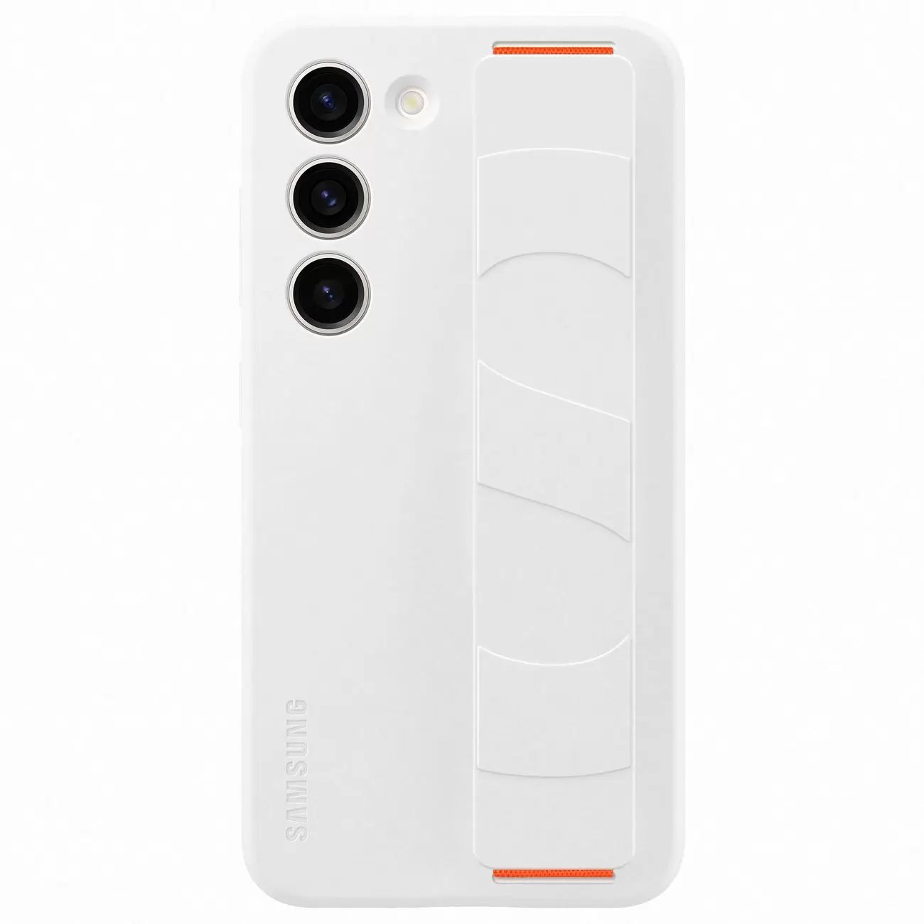 

Чехол Silicone Grip Case для Galaxy S23 White, Белый, EF-GS911TWEGRU
