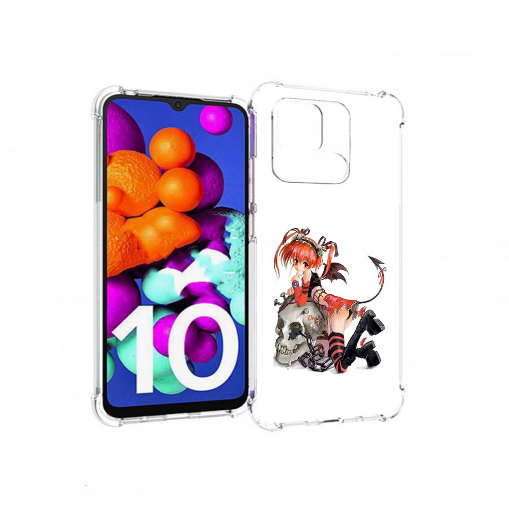 

Чехол MyPads Tocco для Xiaomi Redmi 10C аниме, Прозрачный, Tocco
