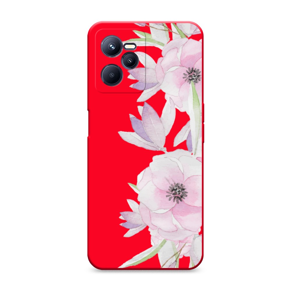 

Чехол Awog на Realme C35 "Нежные анемоны"