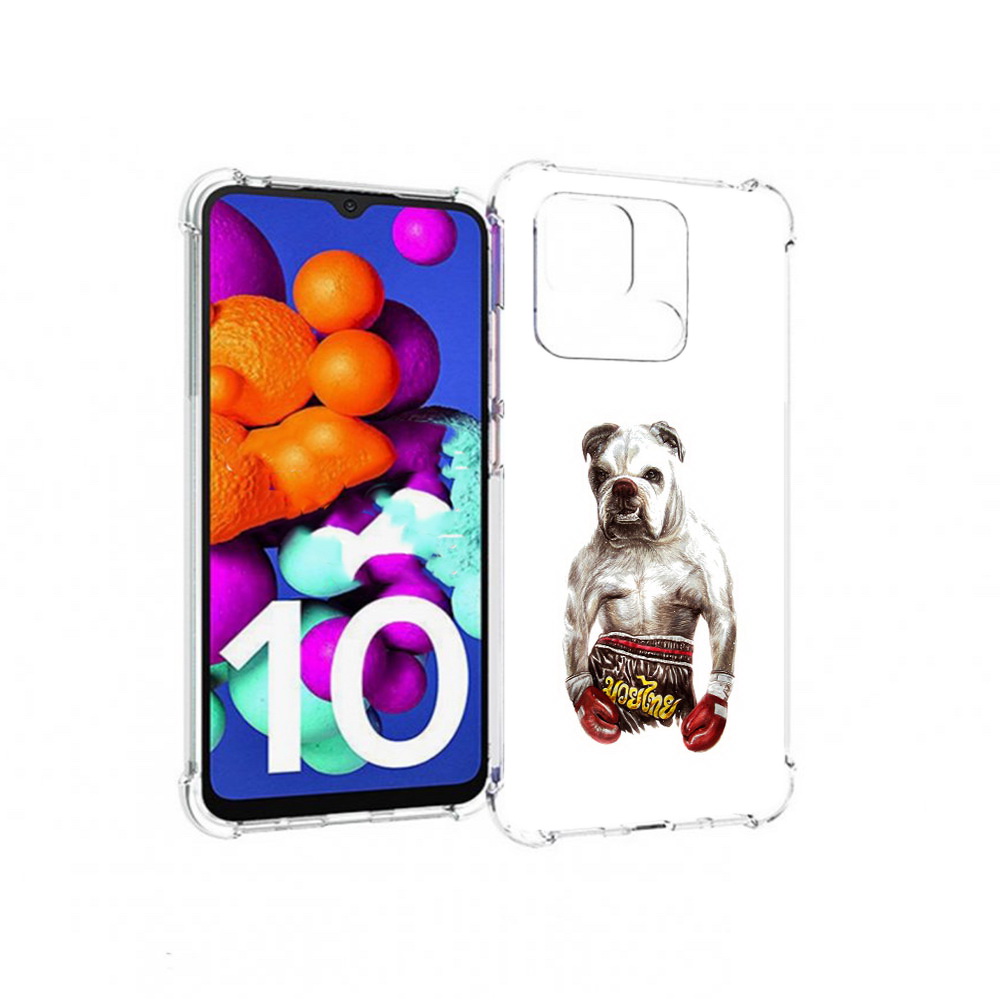 

Чехол MyPads Tocco для Xiaomi Redmi 10C боксер, Прозрачный, Tocco