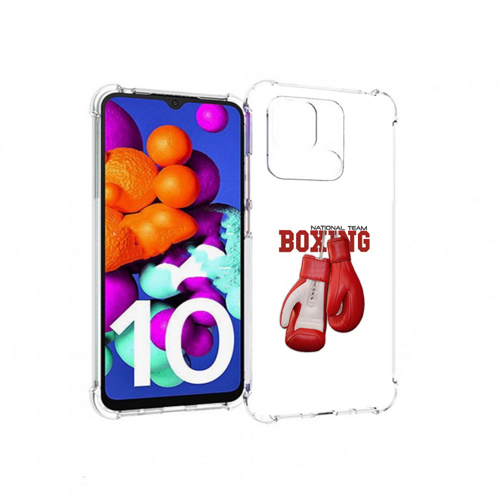 фото Чехол mypads tocco для xiaomi redmi 10c боксерские перчатки