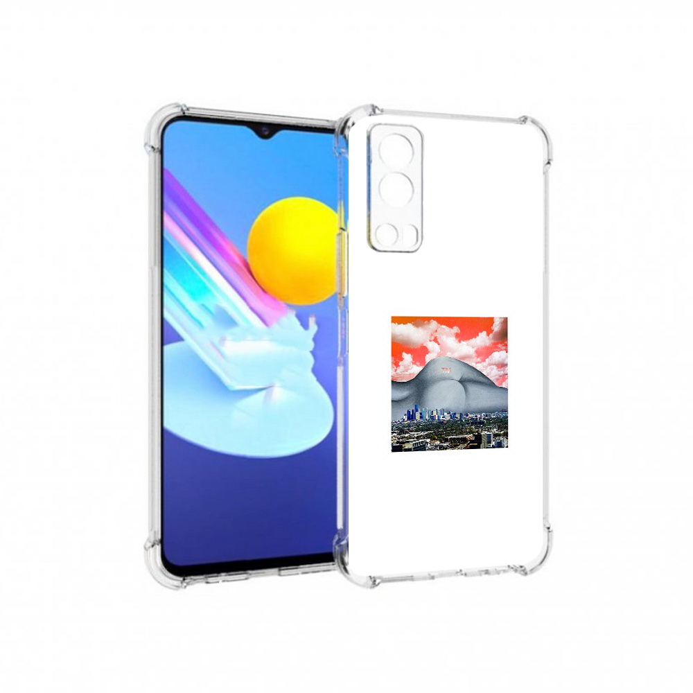 

Чехол MyPads Tocco для Vivo Z3 город с девушкой на фоне (PT226973.411.297), Прозрачный, Tocco