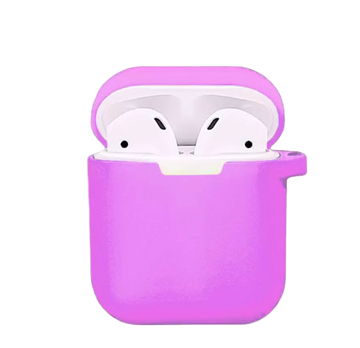 

Чехол для наушников AirPods светится в темноте, Фиолетовый