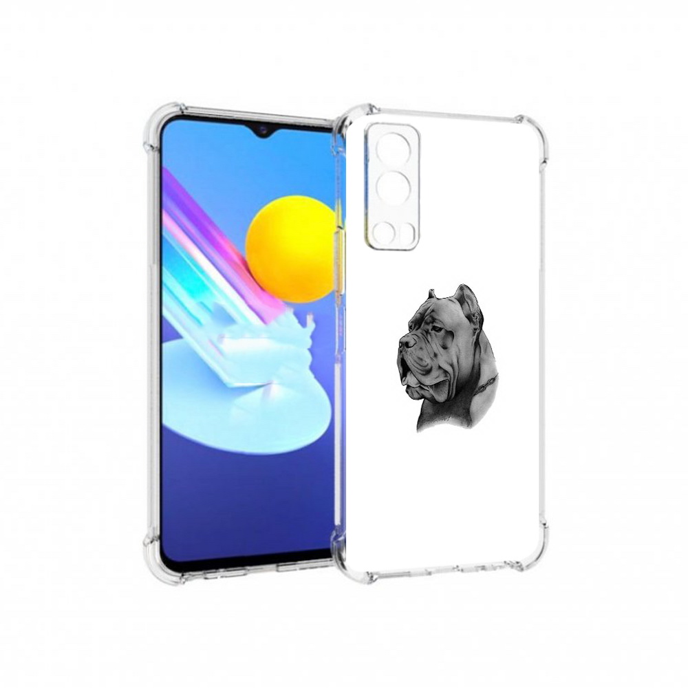 

Чехол MyPads Tocco для Vivo Z3 грозный бульдог (PT226973.411.300), Прозрачный, Tocco
