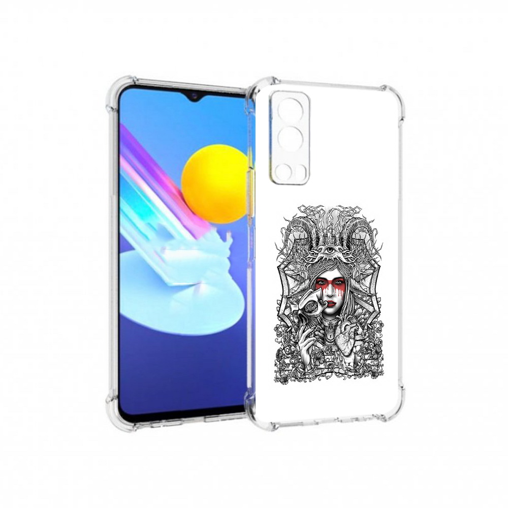 

Чехол MyPads Tocco для Vivo Z3 грусная девушка (PT226973.411.302), Прозрачный, Tocco