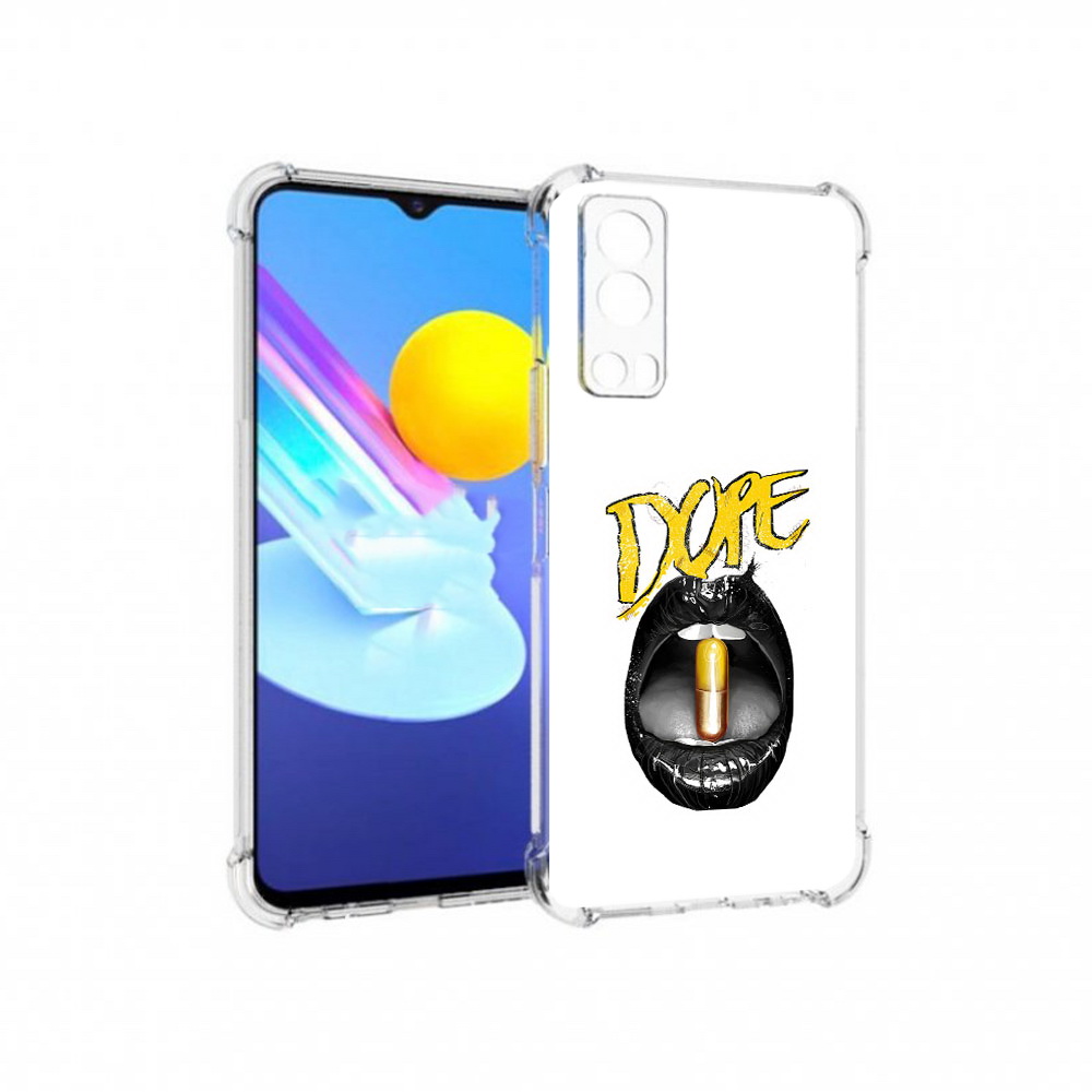 

Чехол MyPads Tocco для Vivo Z3 губы (PT226973.411.303), Прозрачный, Tocco