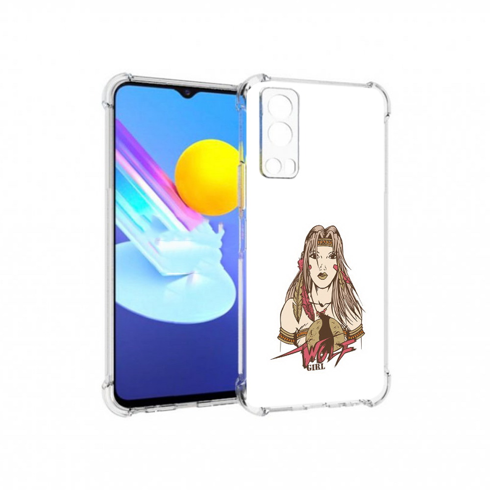 

Чехол MyPads Tocco для Vivo Z3 девушка волк (PT226973.411.306), Прозрачный, Tocco