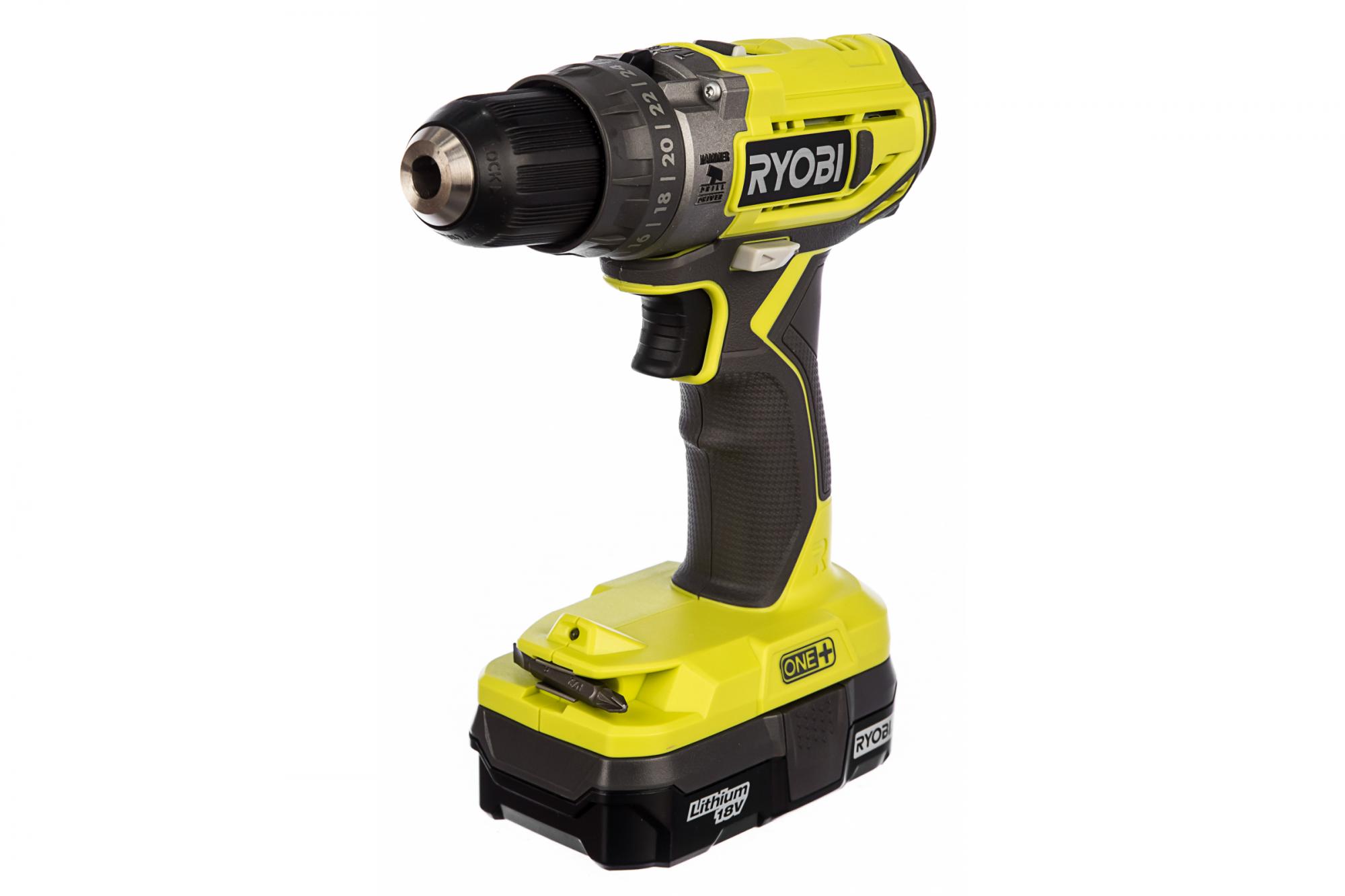 фото Ударная дрель шуруповерт ryobi one+ 5133003825