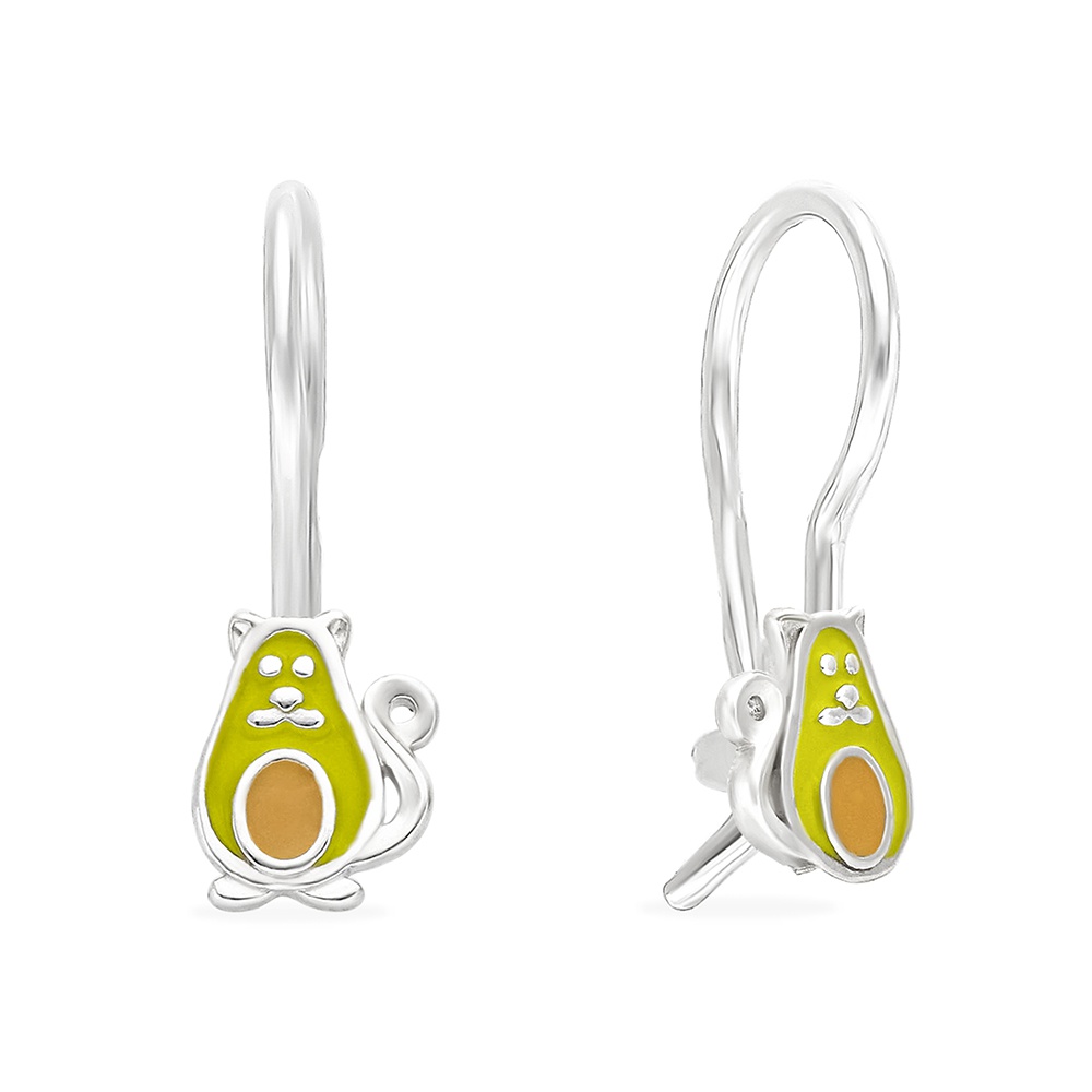

Серьги из серебра с эмалью 585Gold 902000729, 902000729