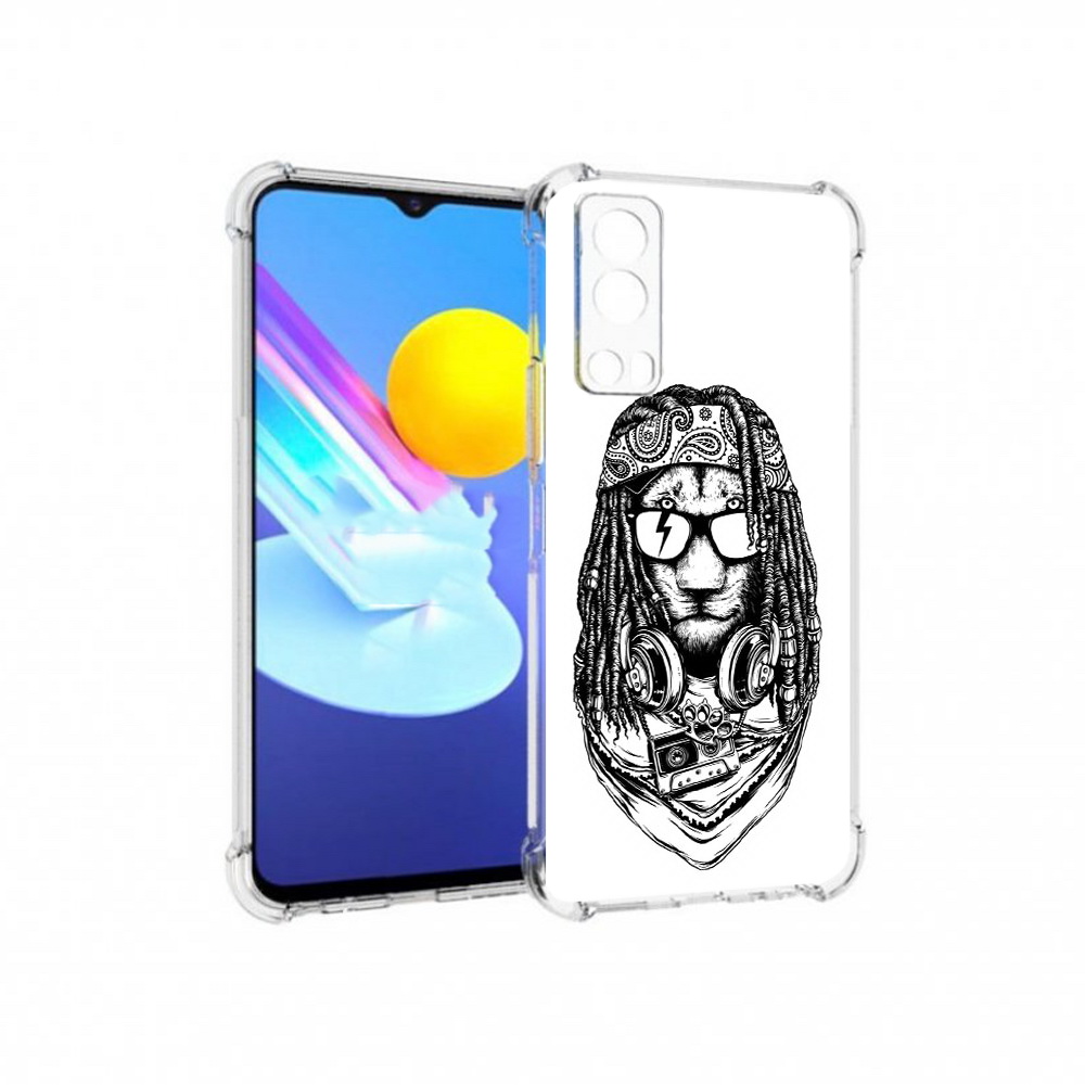 

Чехол MyPads Tocco для Vivo Z3 дреды льва (PT226973.411.338), Прозрачный, Tocco