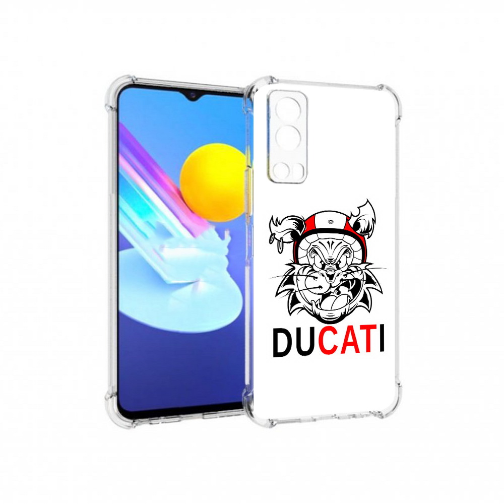 

Чехол MyPads Tocco для Vivo Z3 дукати (PT226973.411.339), Прозрачный, Tocco