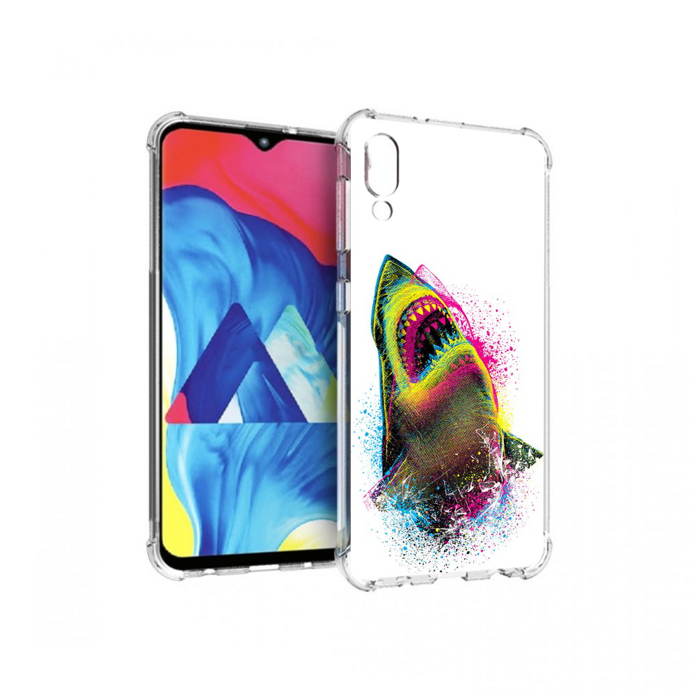 

Чехол MyPads Tocco для Samsung Galaxy M10 челюсти-2 (PT128878.532.674), Прозрачный, Tocco
