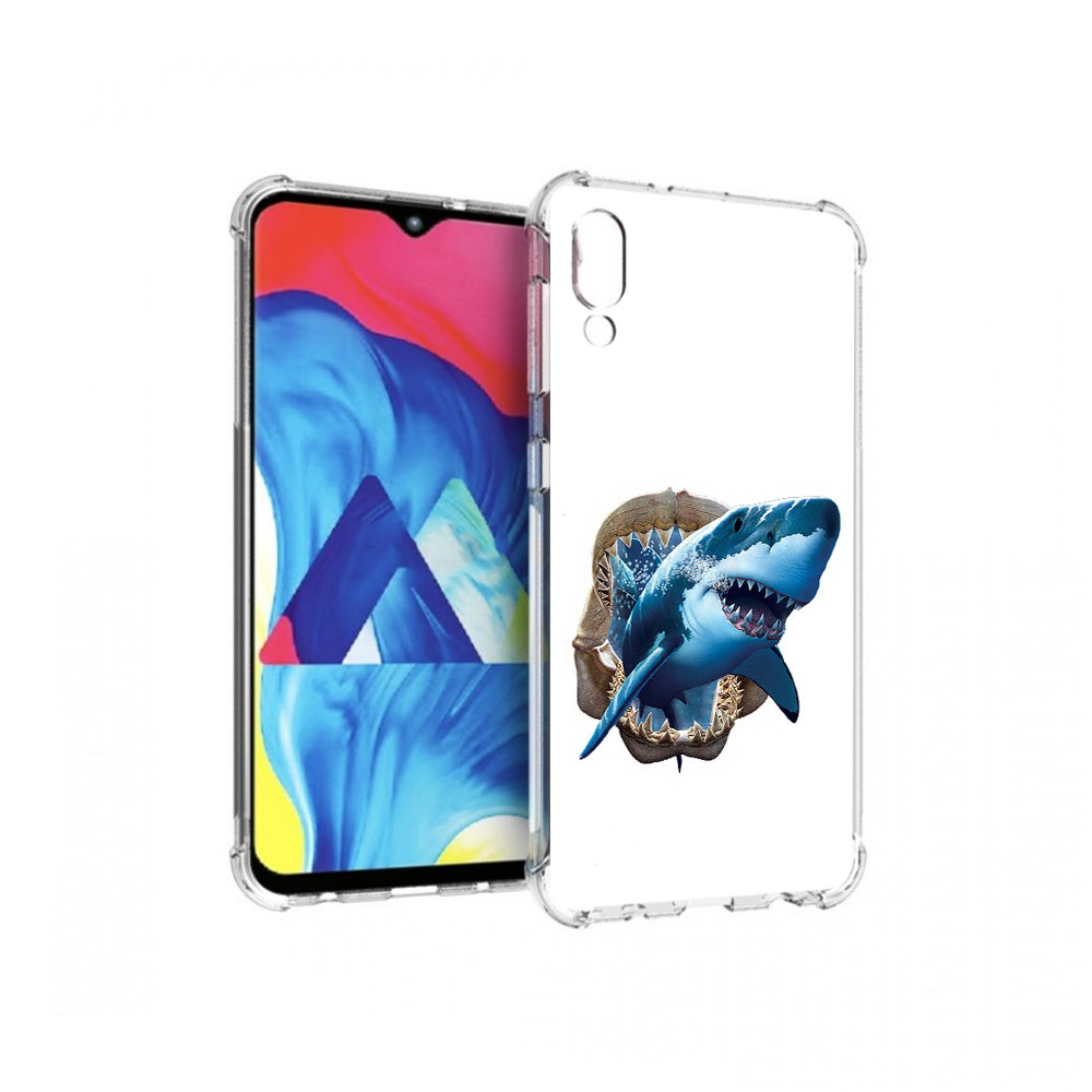 

Чехол MyPads Tocco для Samsung Galaxy M10 челюсти (PT128878.532.675), Прозрачный, Tocco
