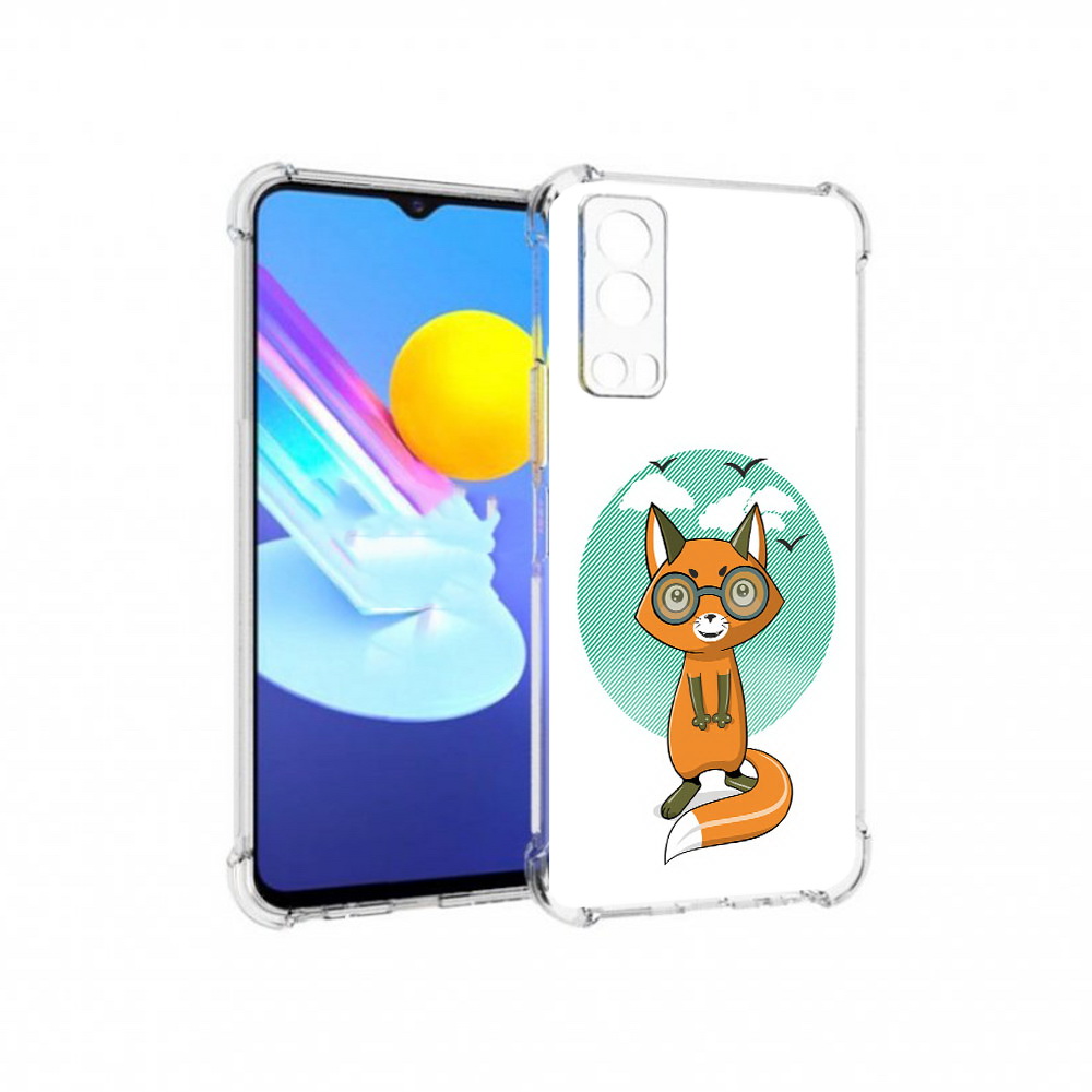 

Чехол MyPads Tocco для Vivo Z3 задумчивая лиса (PT226973.411.348), Прозрачный, Tocco
