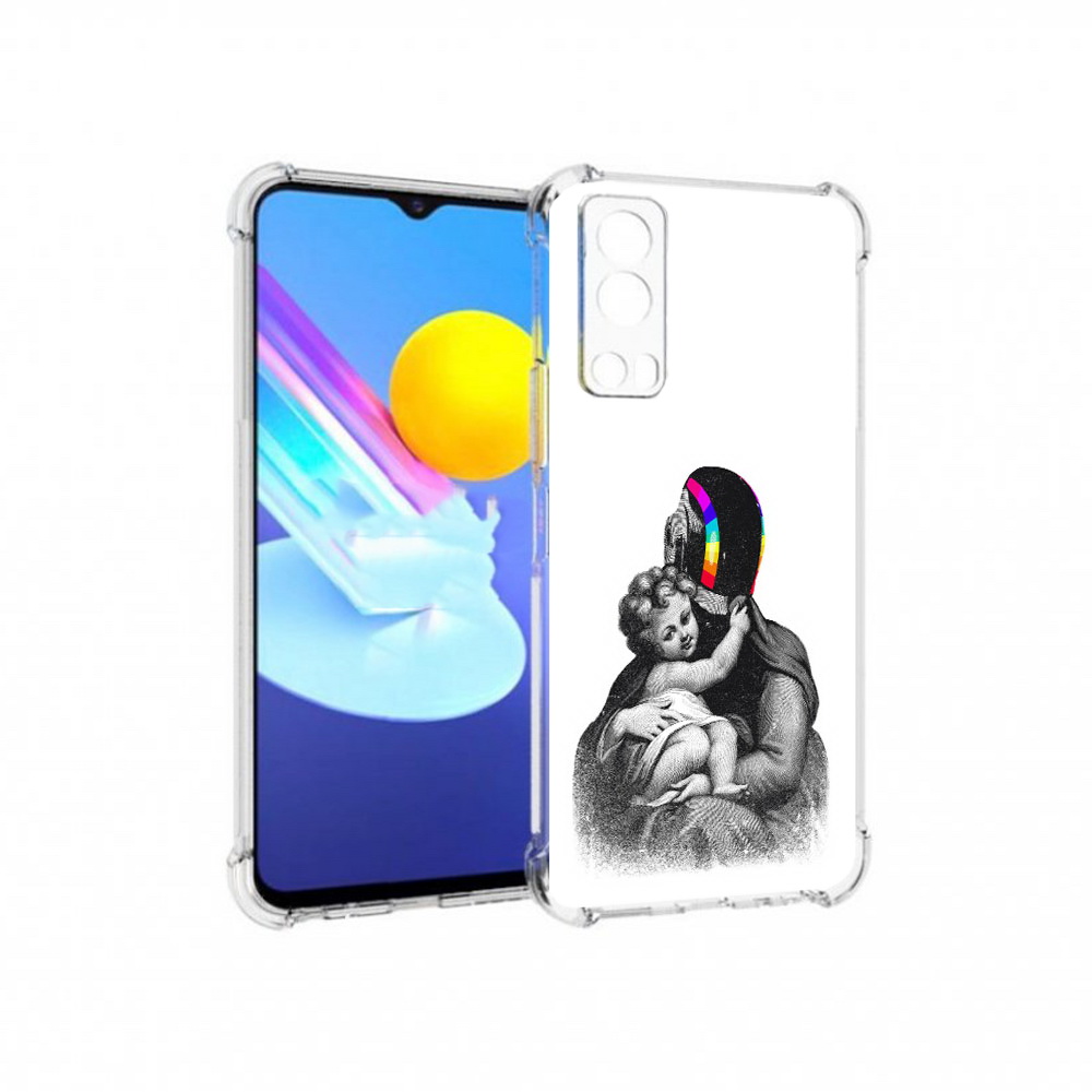 

Чехол MyPads Tocco для Vivo Z3 защитник в шлеме (PT226973.411.350), Прозрачный, Tocco