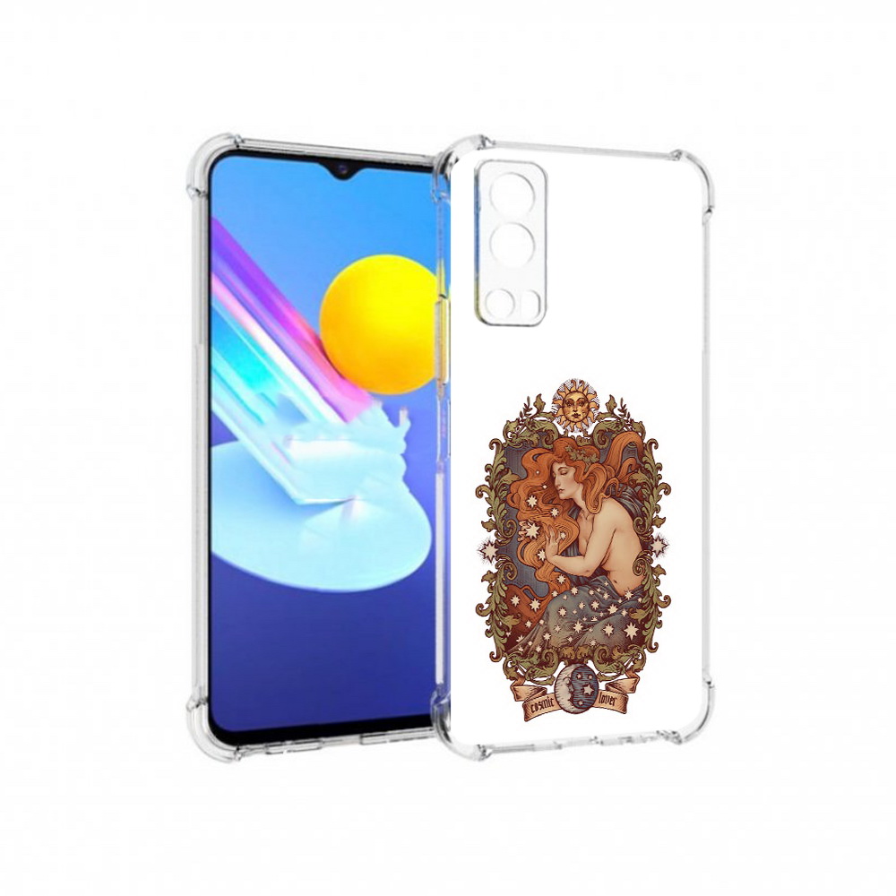 

Чехол MyPads Tocco для Vivo Z3 звездная девушка абстракция (PT226973.411.351), Прозрачный, Tocco