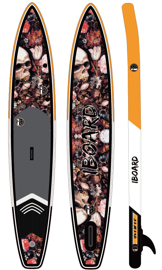 

Сапборд iBoard sup 12'6x33" Eternity № 5, Разноцветный, Eternity № 5