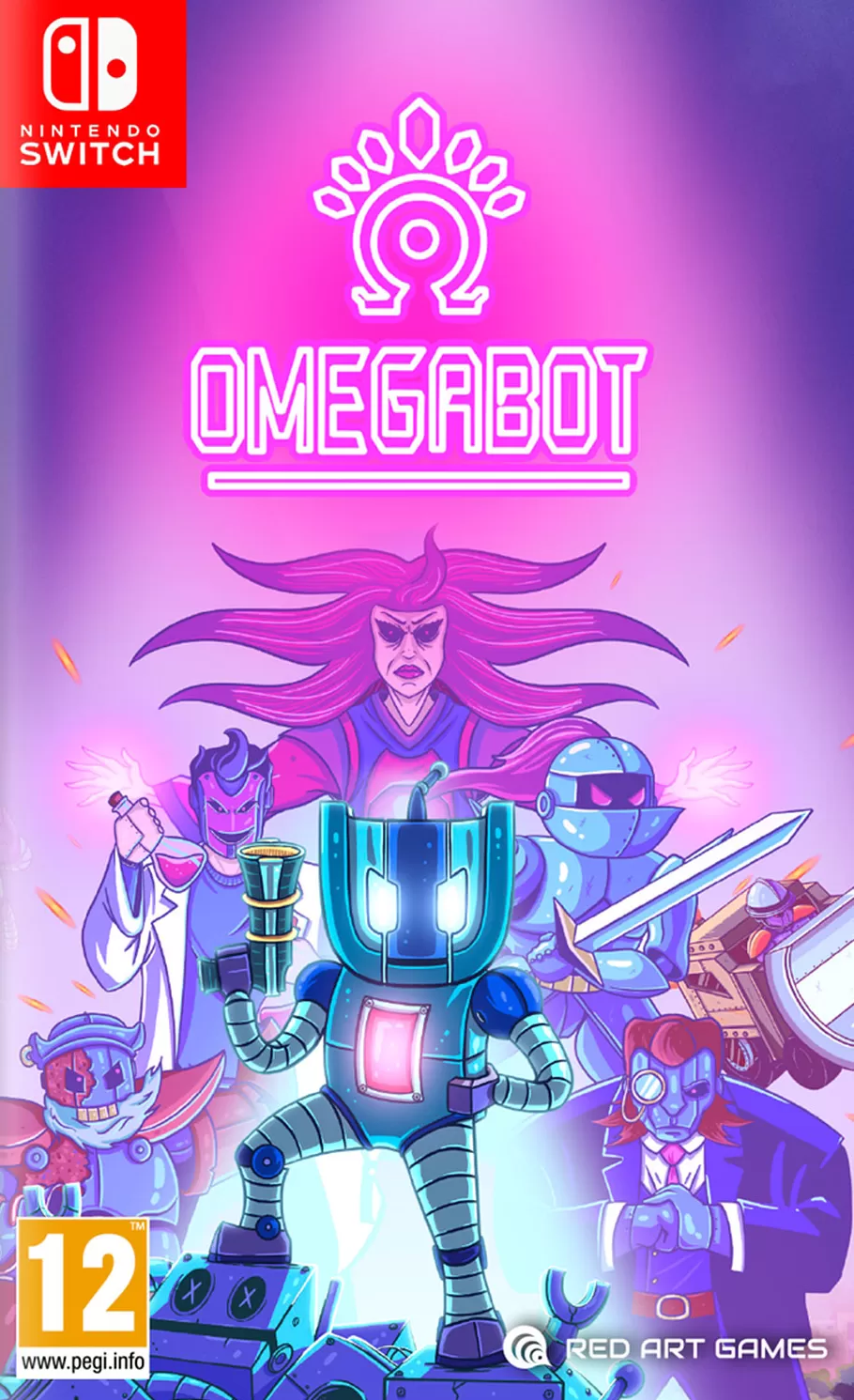 Игра OmegaBot (Nintendo Switch, на иностранном языке)