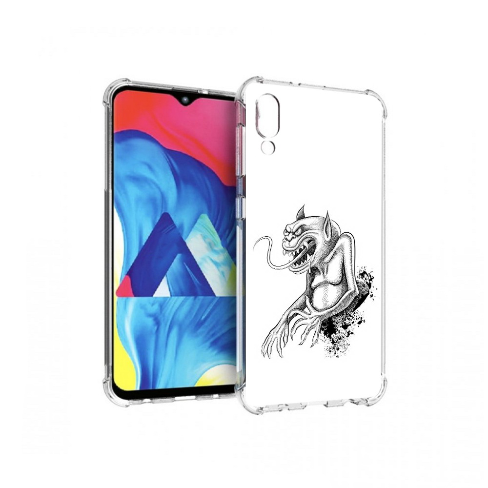 

Чехол MyPads Tocco для Samsung Galaxy M10 чорт (PT128878.532.692), Прозрачный, Tocco