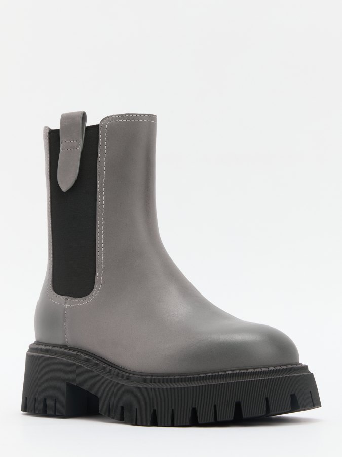 

Полусапоги женские Tendance YS-38067-71 серые 39 EU, Серый, YS-38067-71