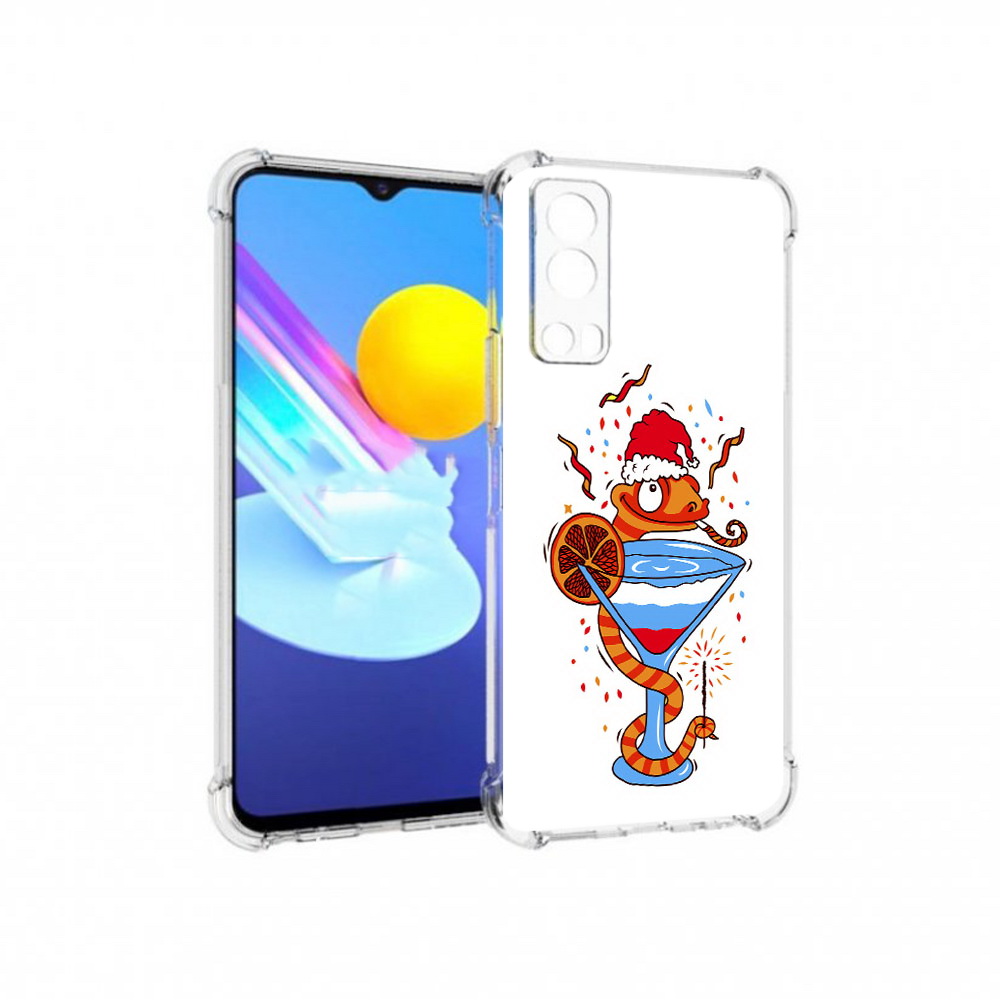 

Чехол MyPads Tocco для Vivo Z3 змейка (PT226973.411.364), Прозрачный, Tocco