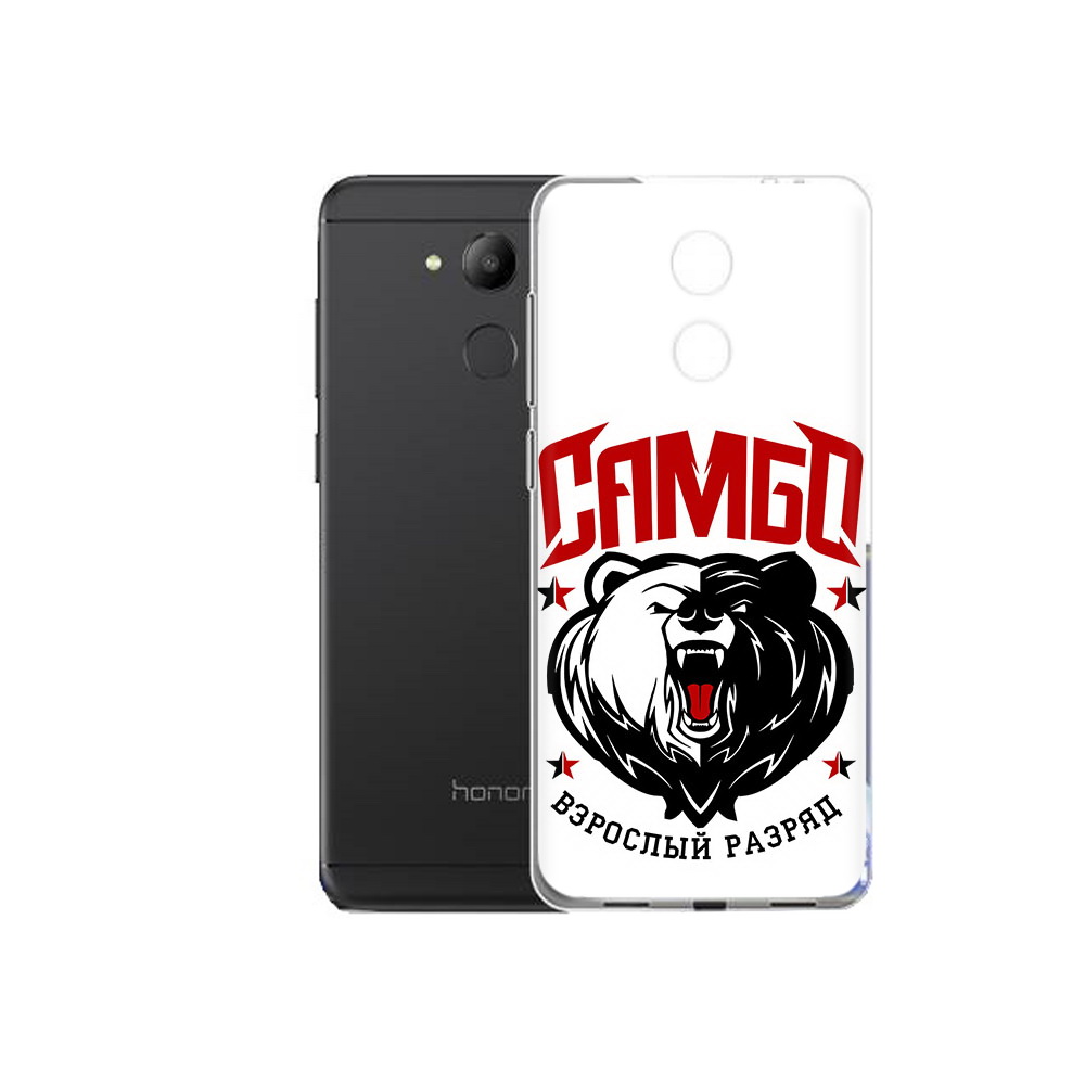 

Чехол MyPads Tocco для Honor 6C Единоборства Самбо медведь (PT67887.49.75), Прозрачный, Tocco