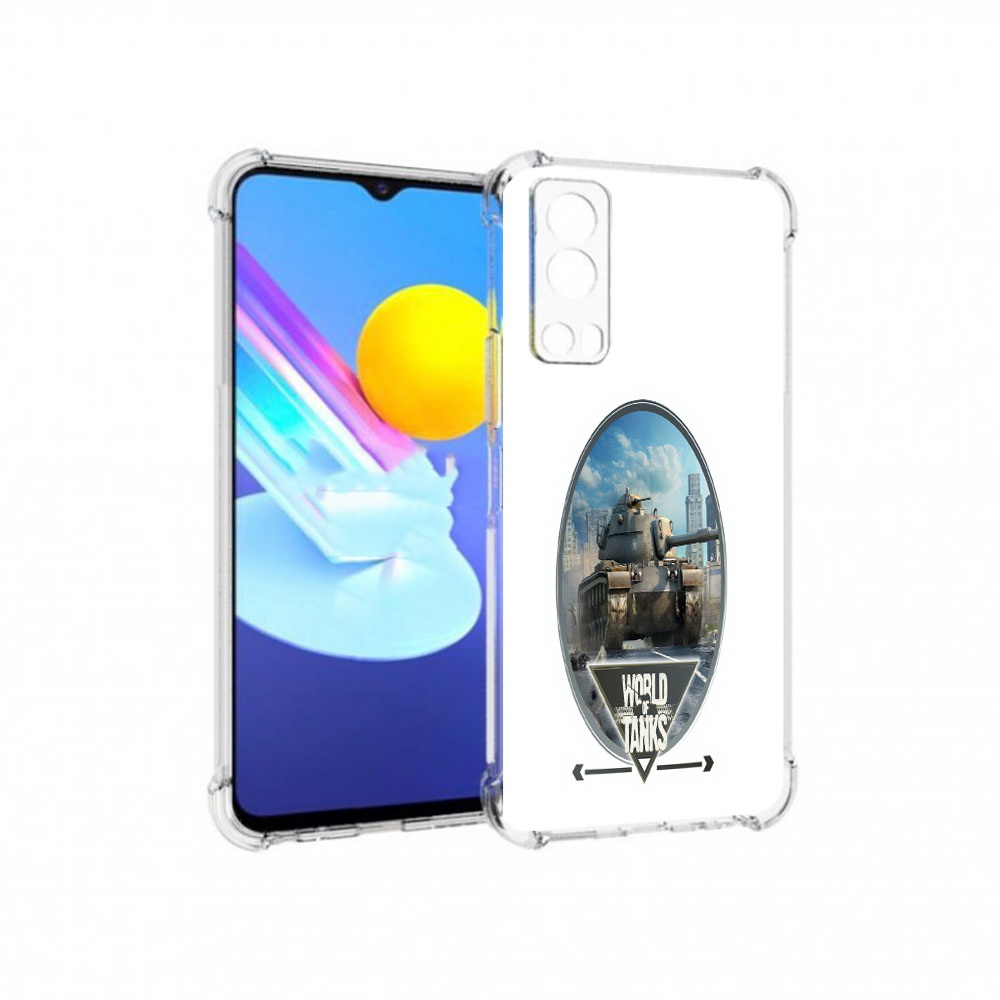 

Чехол MyPads Tocco для Vivo Z3 игра с танками (PT226973.411.375), Прозрачный, Tocco