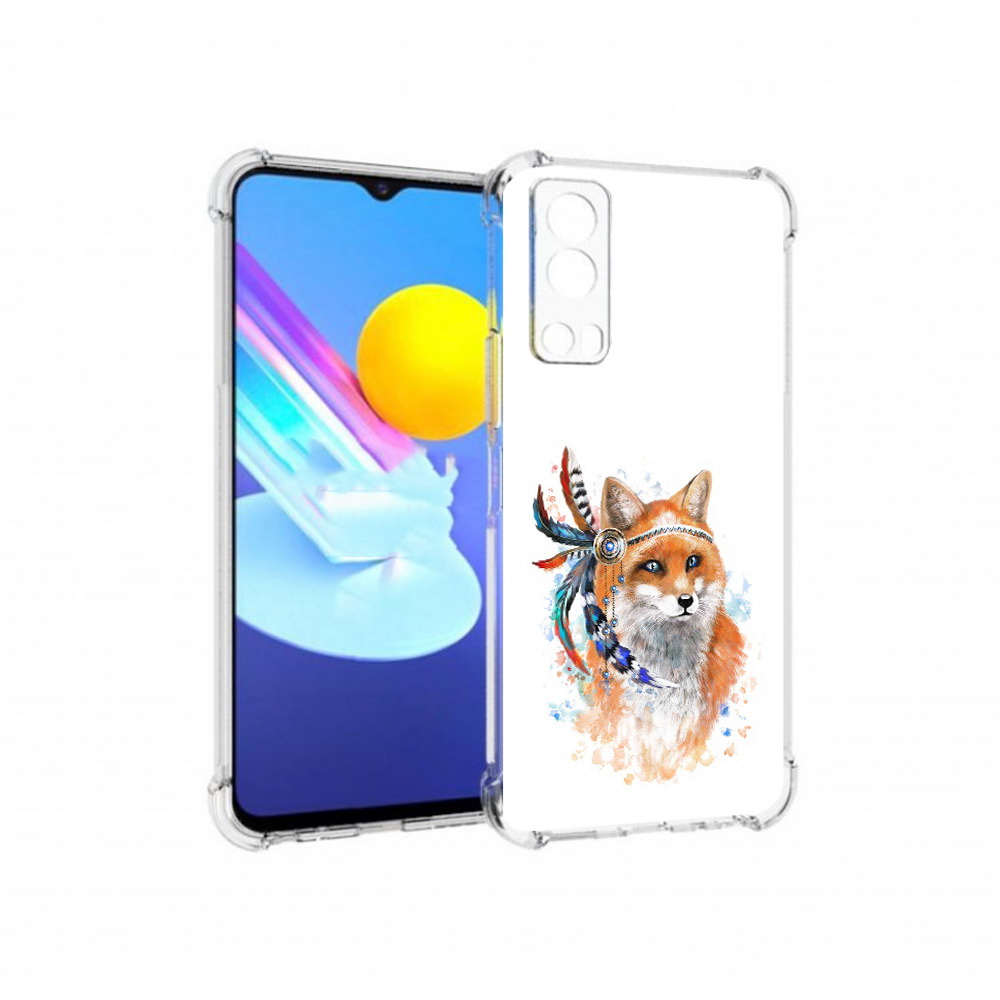 

Чехол MyPads Tocco для Vivo Z3 инду лиса (PT226973.411.377), Прозрачный, Tocco