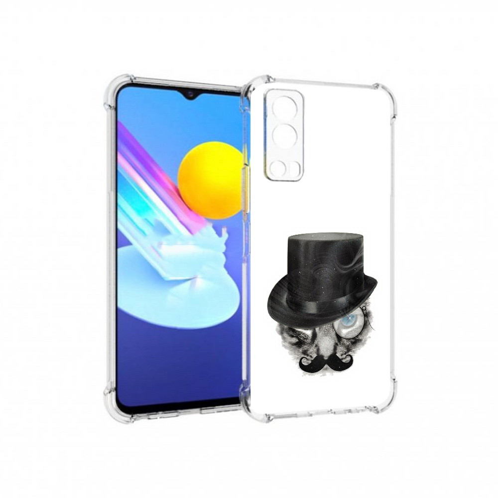 

Чехол MyPads Tocco для Vivo Z3 интелегентный кот (PT226973.411.378), Прозрачный, Tocco