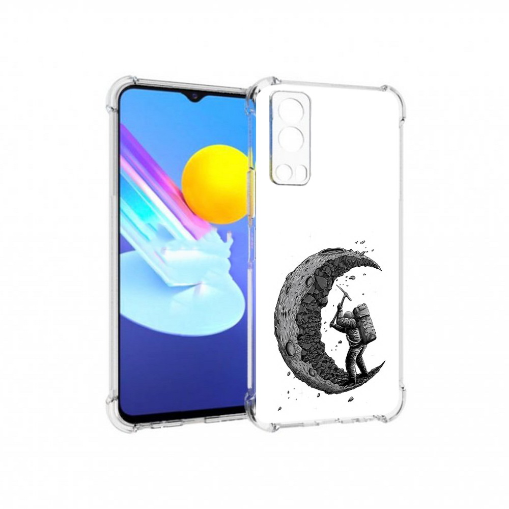 

Чехол MyPads Tocco для Vivo Z3 камненная луна (PT226973.411.384), Прозрачный, Tocco