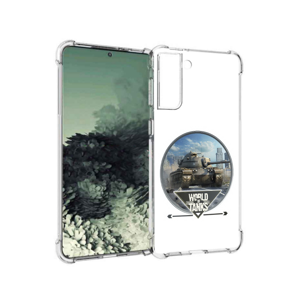 Чехол MyPads Tocco для Samsung Galaxy S21+ Мир танков (PT157355.533.119)