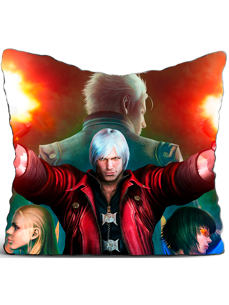 фото Подушка декоративная drabs данте и вергилий devil may cry 4