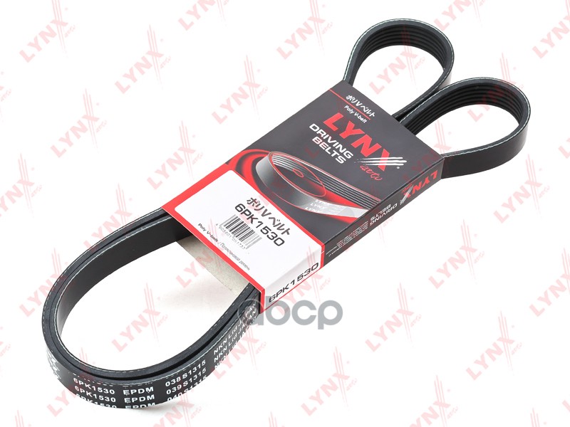 

Ремень Поликлиновой LYNXauto арт. 6PK1530