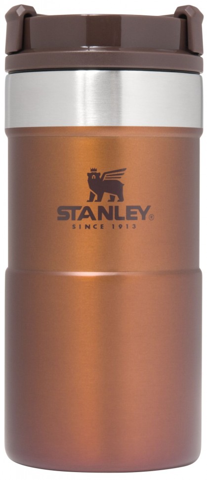 Термокружка STANLEY Classic Neverleak™ 0,25L (10-09856-010) темно-янтарная