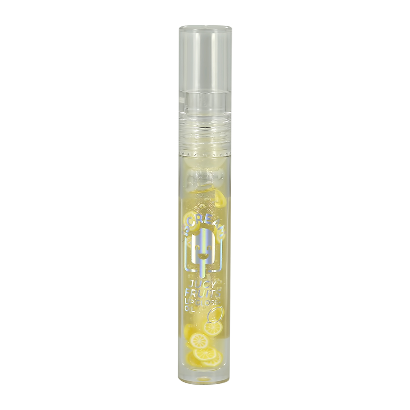 Блеск-масло для губ ISCREAM JUICY FRUITS crazy lemon, тон 01