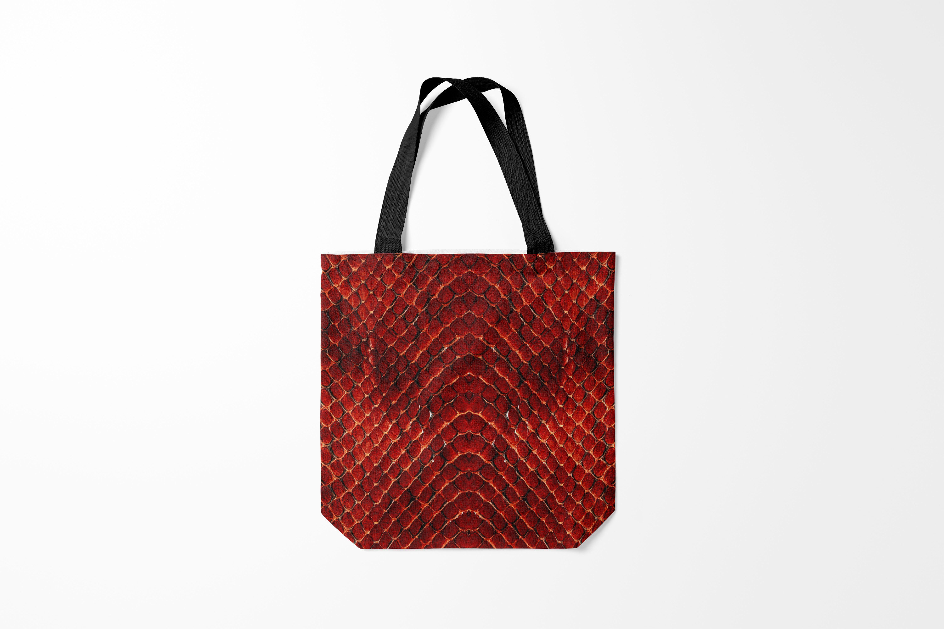 

Сумка шoппер унисекс Burnettie Змеи Red Snake, разноцветный, Змеи Red Snake