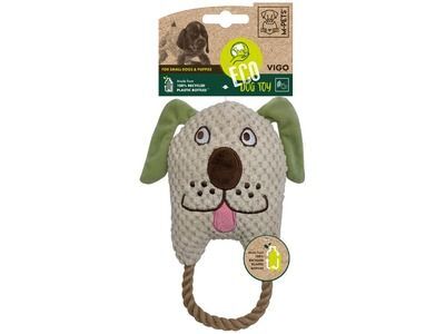 

Игрушка M-PETS Собачка Виго с канатом 23 см