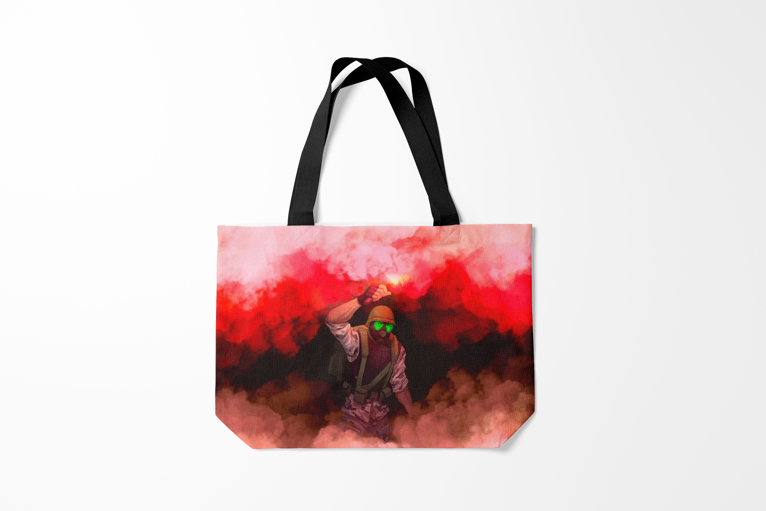 

Сумка шoппер унисекс Burnettie Half Life Opposing Force Logo Z, красный, Half Life Opposing Force Logo Z
