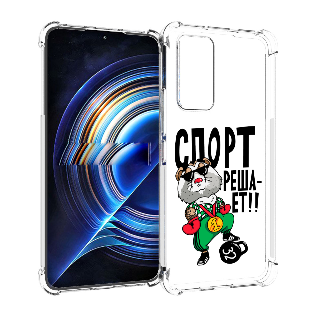 

Чехол MyPads Спорт решает для Tecno Camon 19 Neo, Прозрачный, Tocco